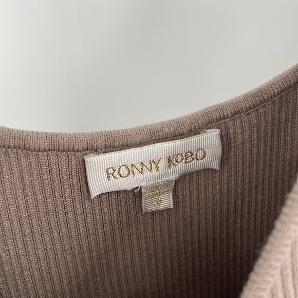 Ronny Kobo Lalu Dress in Oatmeal Medium - Picture 4 of 7